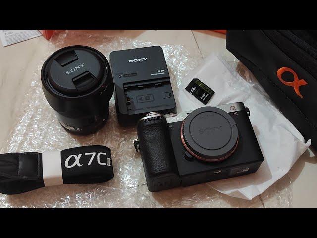 Sony Mirrorless Camera Unboxing | Sony A7Cii Unboxing with 35 mm f/1.8 Lens| moviesdotcom