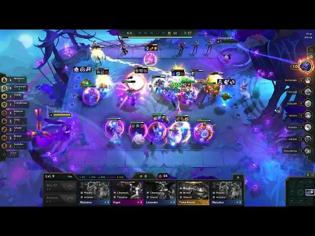 25 game winstreak to end the game! | Teamfight Tactics TFT Clips