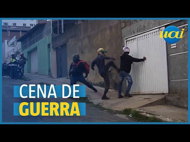 Motoboys atacam casa onde entregador de aplicativo foi agredido