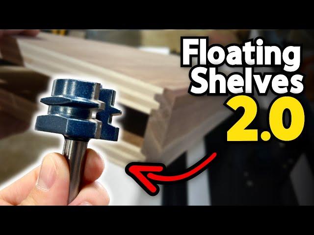 This will change the way you build floating shelves FOREVER!