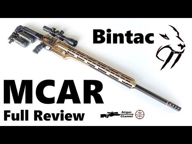 Bintac MCAR Review (Multi Caliber Air Rifle) 1000 yd MOA Long Range PCP Sniper Rifle +.457 ZAN Slugs