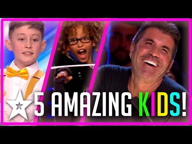 5 AMAZING KIDS On BRITAIN'S GOT TALENT 2022 SO FAR!