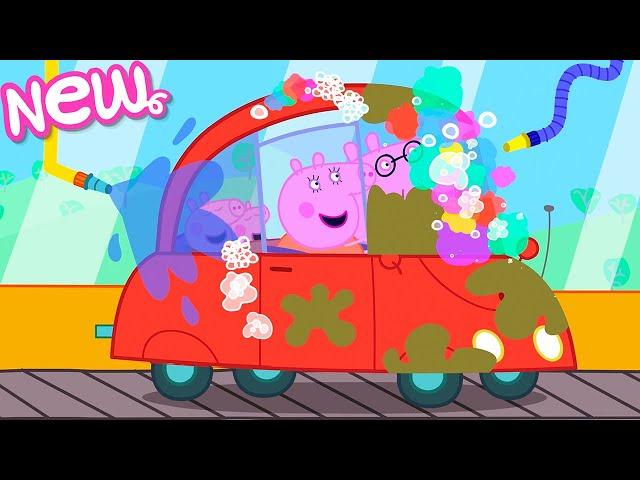 Peppa Pig Tales  GIANT Car Wash Machine! 🫧 BRAND NEW Peppa Pig Episodes