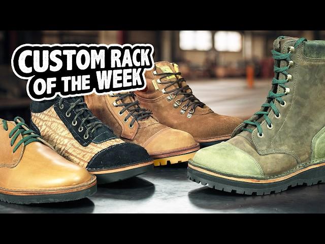 Two Toned 8 inch Boots! - Custom Boot Rack Of The Week #10 // Jim Green Footwear