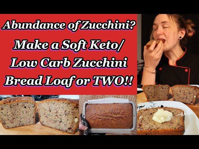 Keto/Low Carb Zucchini Bread Recipe