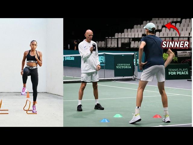 Pro Player Tennis Agility & Speed Drills [Quickness Training For Tennis ]