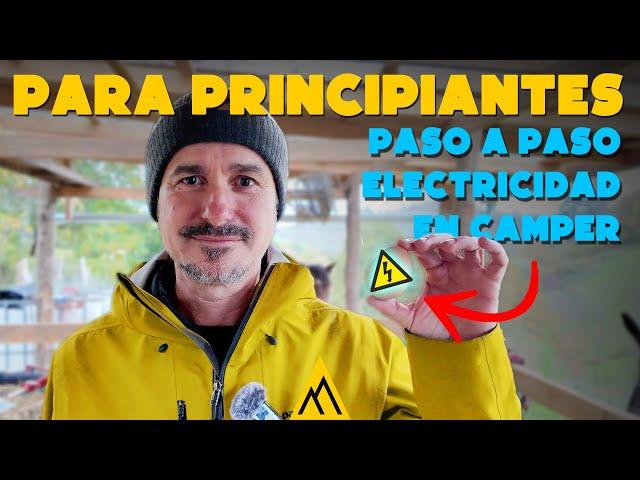 Como INSTALAR un SISTEMA ELECTRICO SOLAR + BATERÍA en VEHÍCULOS o CASAS. ELECTRICIDAD EN CAMPER.