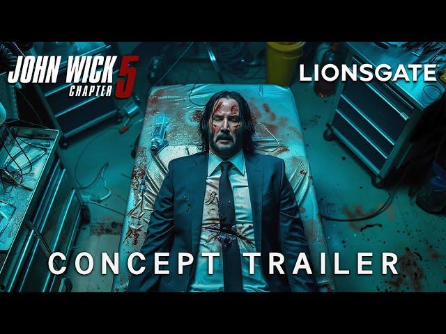 JOHN WICK : Chapter 5 (2025) | Teaser Trailer | Keanu Reeves & Lionsgate