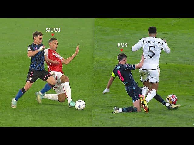 Crazy Tackles By Famous Defenders