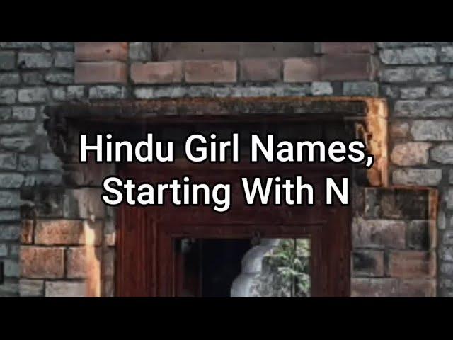 25 Hindu Girl Names, Starting With N - All About Names