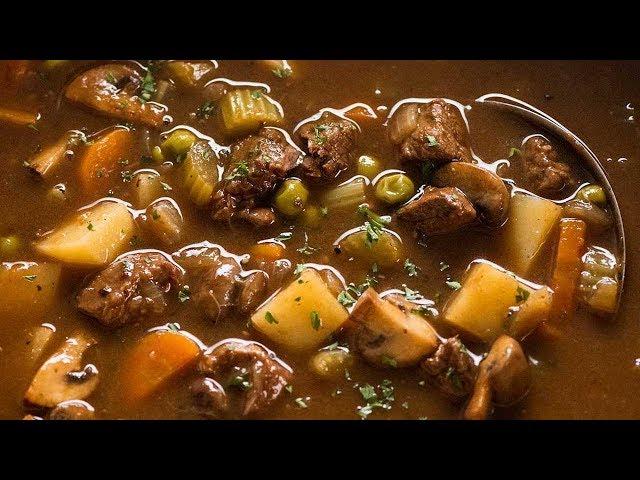 Melt-in-your-mouth Beef and Vegetable Soup