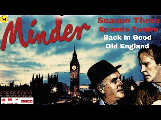 Minder 80s TV 1982 SE3 EP12 - Back in Good Old Eng