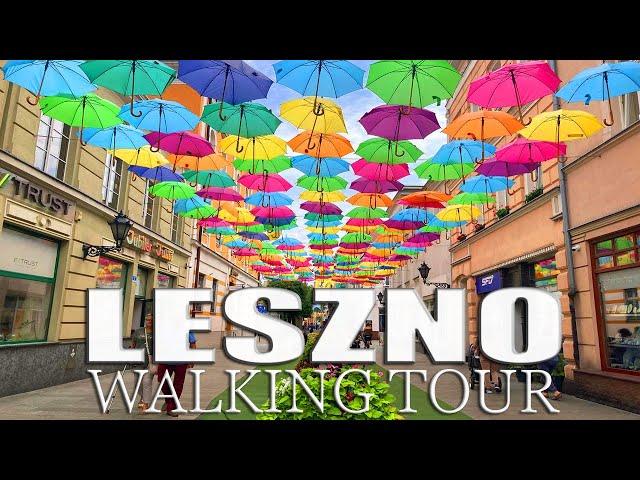  LESZNO | POLAND - Walking Tour Summer 2024 [4K Ultra HD]