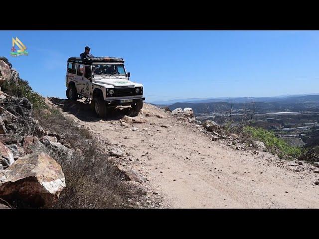 Um passeio pelas montanhas do Porto no norte de Portugal