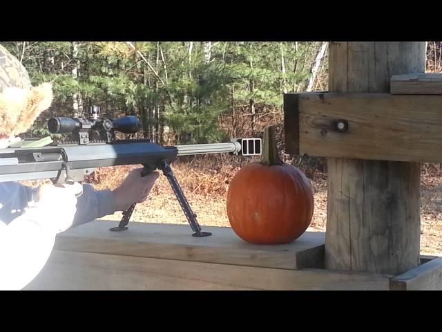 50 BMG muzzle blast