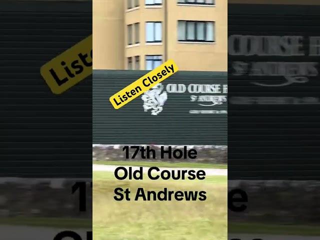 17th Road Hole on the  famous Old Course St Andrews #golf#golflifee#golfswing