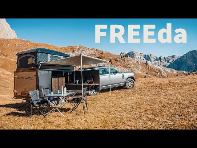 BLACKCAMP FREEda Camper Trailer