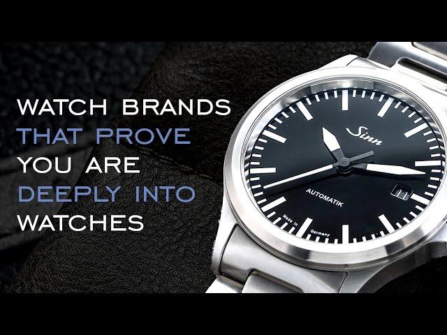 Watch Brands That Prove You Are Deeply Into Watches (Part 1)