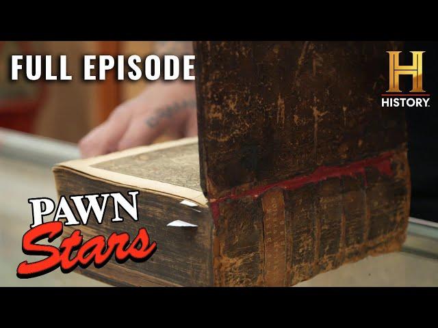 Pawn Stars: ILLEGAL1583 Bible is a HISTORIC Find (S15, E8) | Full Episode