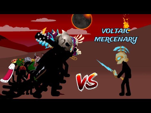 Voltaic Mercenary Vs All Units | Stick War Legacy