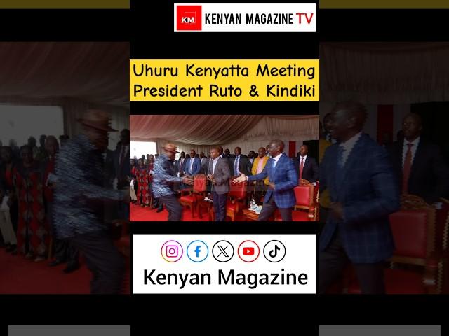 Watch Uhuru Kenyatta and William Ruto meeting in Embu face to face