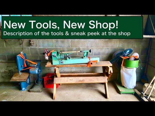 New Tools, New Shop! | Description of the Tools & Sneak Peek at the Shop