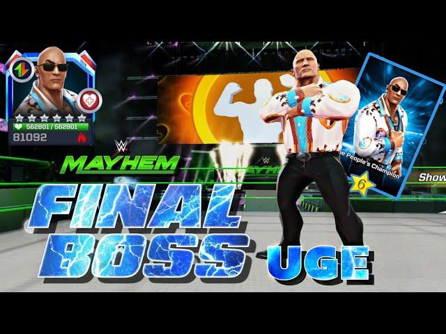 The Final Boss Giant UGE Event Gameplay WWE MAYHEM