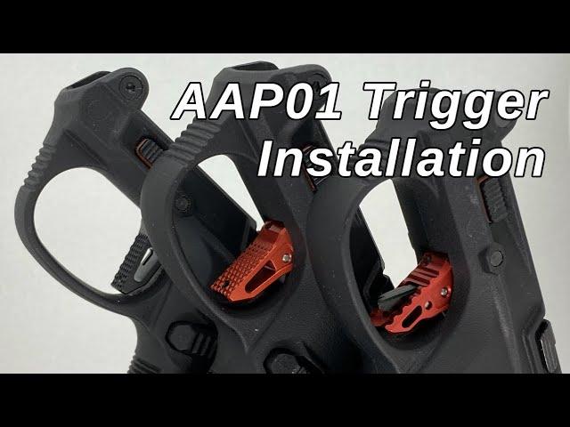 [AAP01] AAP01 Adjustable Trigger Upgrade Installation Guide and Trigger Group Disassembly