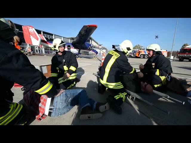 Flughafen probt den Ernstfall