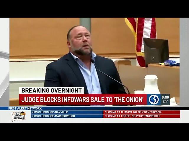 BREAKING OVERNIGHT: Judge rejects The Onion's purchase of Infowars