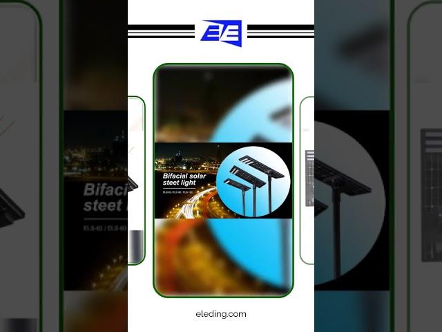 EE-DP Bifacial Super Power Remote Adjustabke Solar Street Parking Lot Area Lights