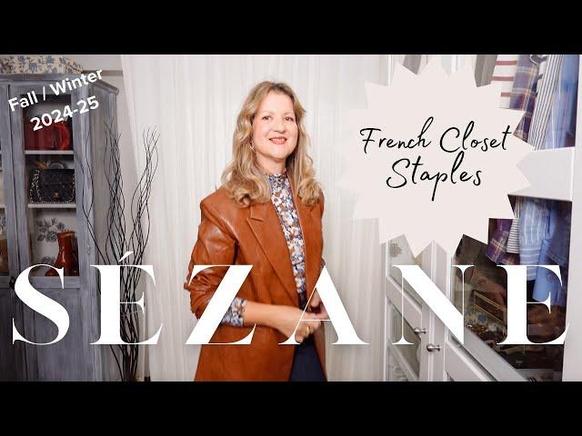 SEZANE Haul & Try-On - Wardrobe Staples | Fall/Winter 2024-25