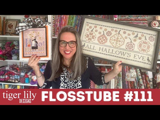 Flosstube 111 - Autumn Stitch Finishes, WIPS, Quilts, Haul and MORE!