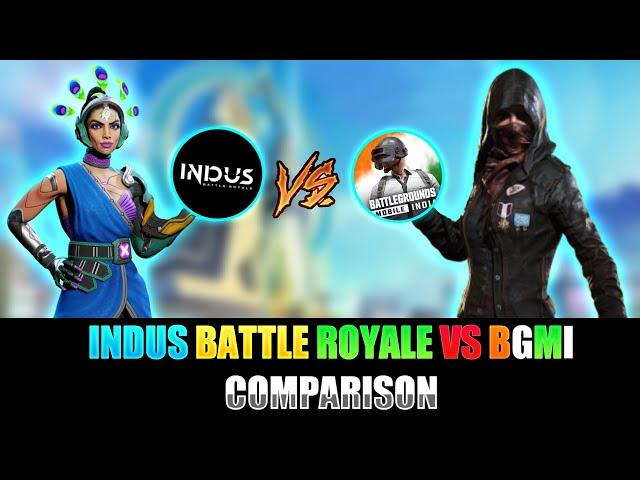 indus battle royale vs bgmi / indus game / indus battle royale / bgmi / battlegroundmobileindia