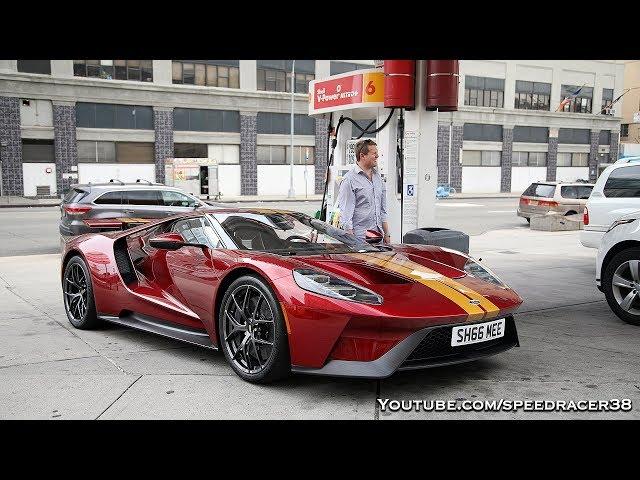 Chaos driving the Ford GT in NYC