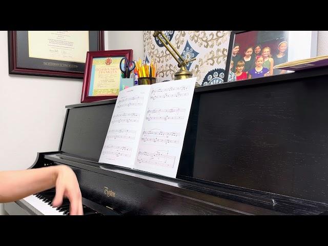 NFMC 2024-2028 Piano Solo Primary IV Heavenly Blue