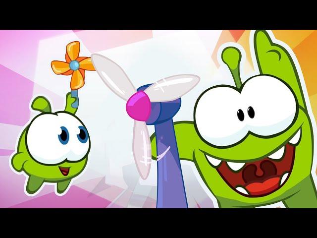 Om Nom Stories: Green Wind Power! Om Nom's Birthday 