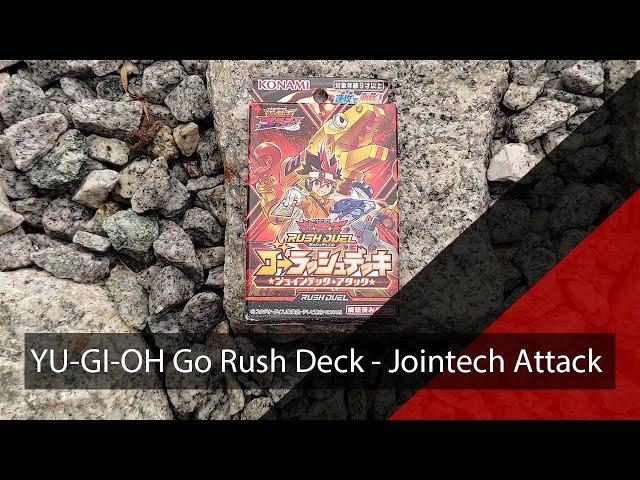 YU-GI-OH Go Rush Deck - Jointech Attack Unboxing !!!