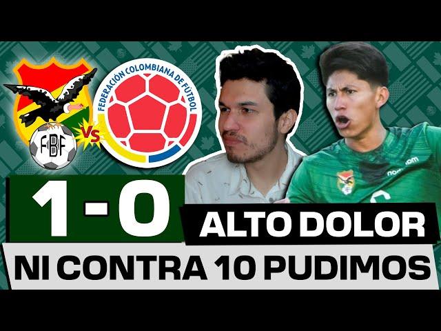 BOLIVIA 1 COLOMBIA 0ELIMINATORIAS MUNDIAL 2026NO PUDIMOS NI CONTRA EL ALTO NI CONTRA 10