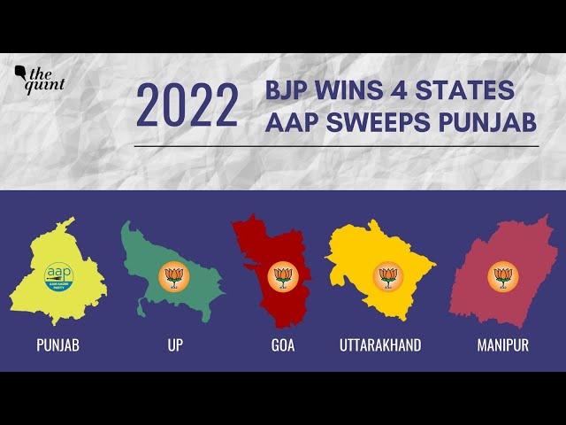 LIVE | Assembly Election Results 2022 | AAP Creates History in Punjab, BJP Wins UP, Uttarakhand, Goa