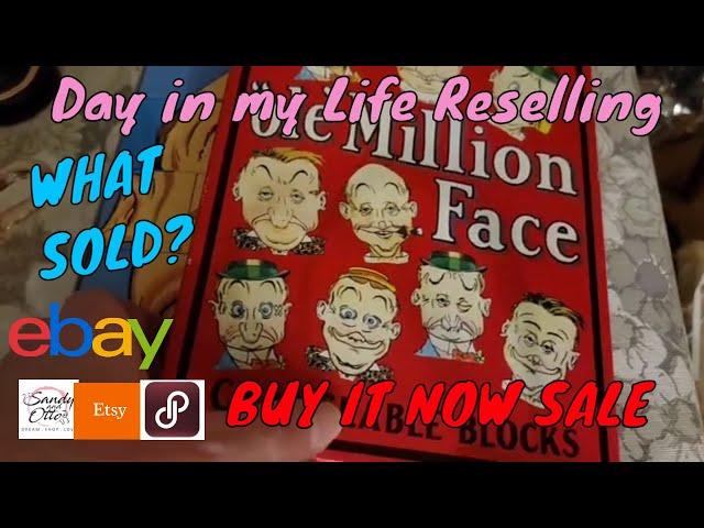 Double Live Sales | Buy It Now Sale | What Sold Vlog | Full-Time Reseller's Journey #thrifting