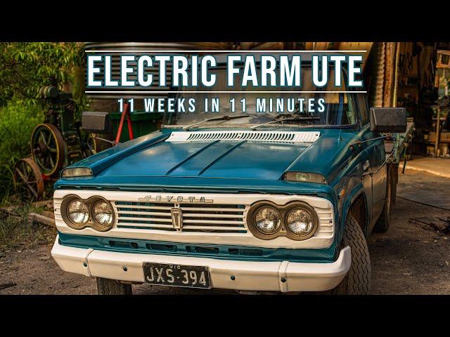 Toyota Stout EV conversion for Sellar Dairy