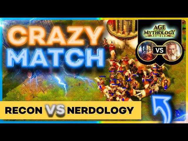 Age Of Mythology: Retold -  Recon Vs Nerdology CRAZY Match In 4K!