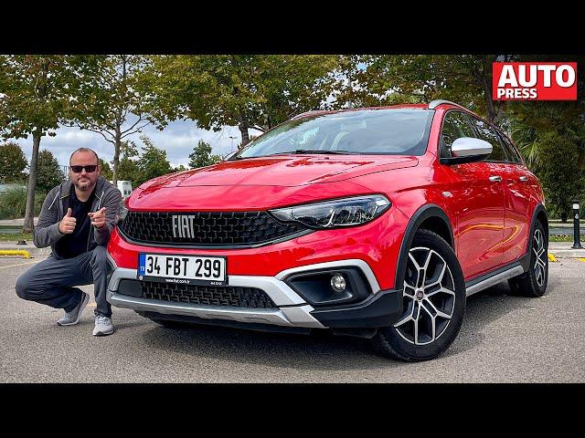 Hem dizel Hem Güzel | Fiat Egea Cross Station Wagon dizel otomatik test sürüşü | Sinan Sertoğlu