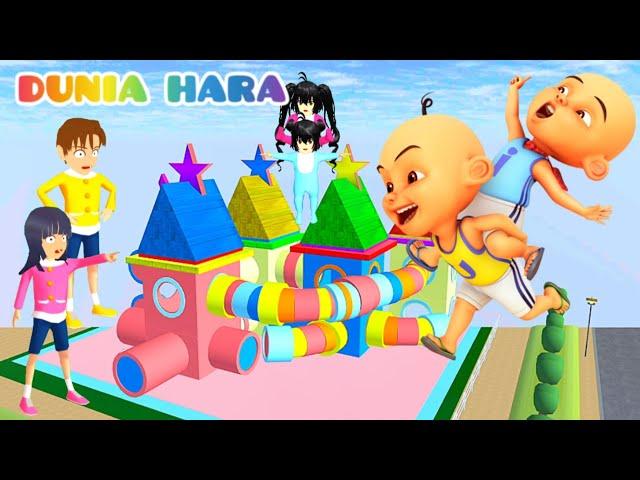 Yuta Mio Kembali Ke Masa Lalu Ketemu Upin Ipin Raksasa  | BaBy Celine sibuk Main Hp | Sakura