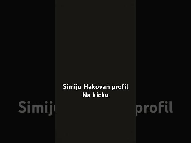 Simiju hakovan profil 