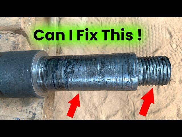 Easiest Way to Fix a Trailer Axle Shaft (Faster than Replacing)@Abom79