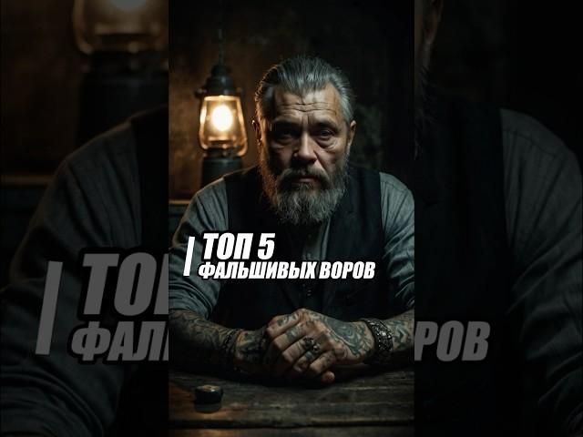 Фальшивые Воры в законе, ТОП 5