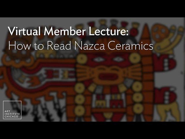 Virtual Member Lecture: How to Read Nazca Ceramics