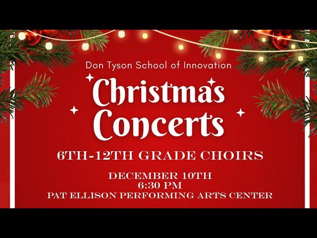 DTSOI Christmas Concert | 6th -12 Grade Choirs | December 10 @ 6:30 pm